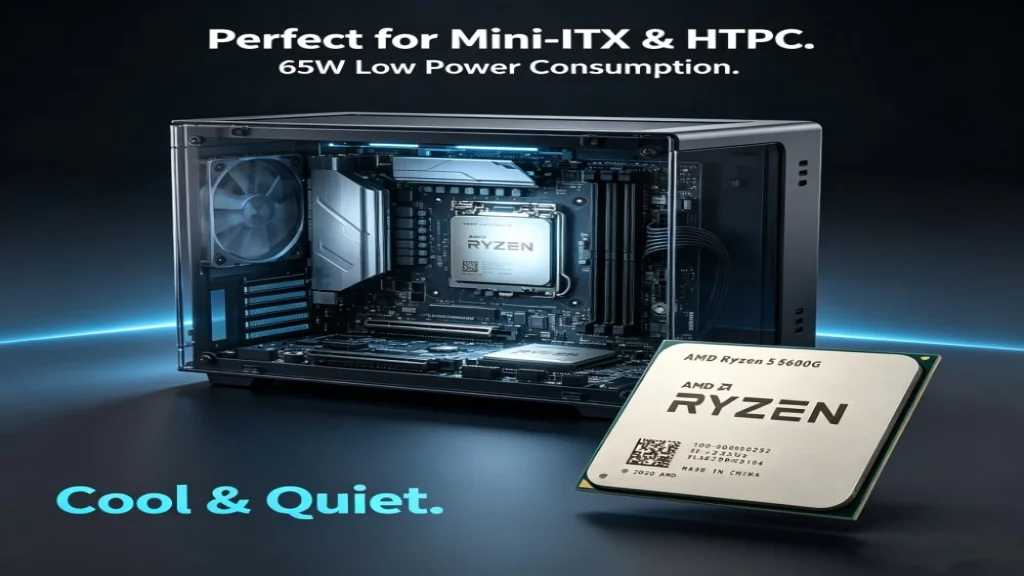 Compact Mini-ITX AMD Ryzen PC build for space-efficient desktop computing